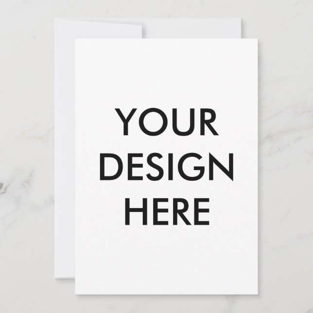 Invitation créez votre propre dossier d'invitation 5x7 (Devant)