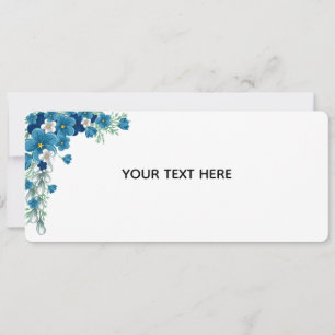 Invitation Créez Votre Propre Floral