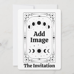 Invitation Créez Votre Propre Magie de Tarot Astrologique Cél