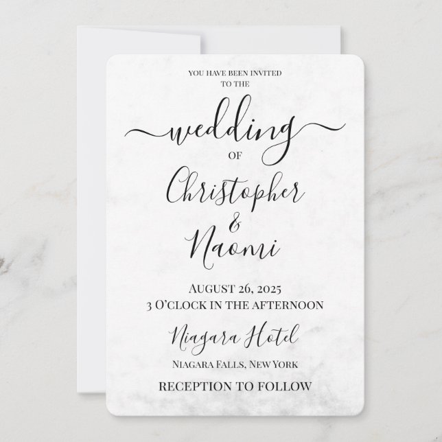Invitation Créez votre propre Mariage de téléchargement perso (Devant)