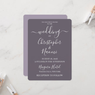 Invitation Créez Votre Propre Mariage Personnalisé