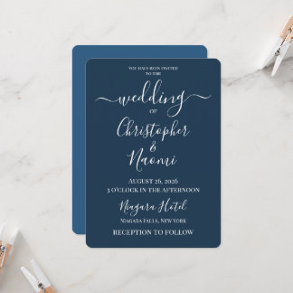 Invitation Créez Votre Propre Mariage Personnalisé