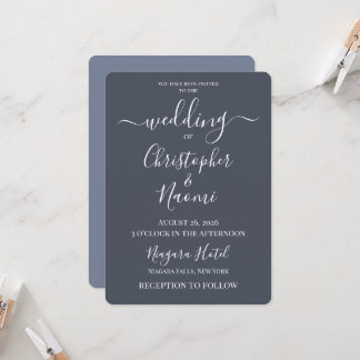 Invitation Créez Votre Propre Mariage Personnalisé