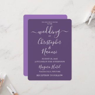 Invitation Créez Votre Propre Mariage Personnalisé