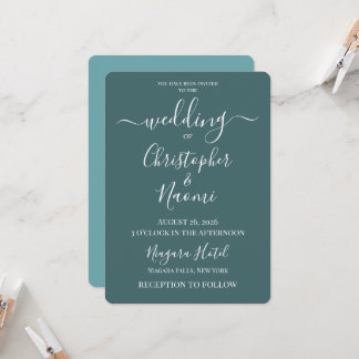 Invitation Créez Votre Propre Mariage Personnalisé