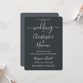 Invitation Créez Votre Propre Mariage Personnalisé