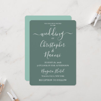 Invitation Créez Votre Propre Mariage Personnalisé