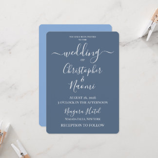Invitation Créez Votre Propre Mariage Personnalisé