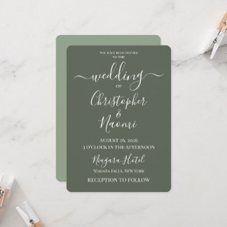 Invitation Créez Votre Propre Mariage Personnalisé