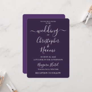 Invitation Créez Votre Propre Mariage Personnalisé Sur Mesure