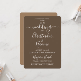 Invitation Créez Votre Propre Mariage Personnalisé Sur Mesure