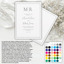 Créez Votre Propre Monogramme Élégant De Mariage