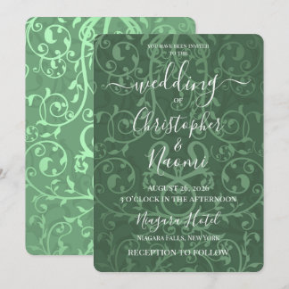 Invitation Créez Votre Propre Motif Vintage Mariage