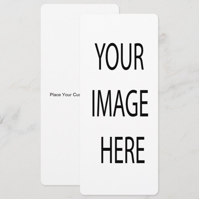 Invitation Créez votre propre personnalisation (Devant / Derrière)