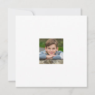 Invitation Créez Votre Propre Photo De Fils Personnalisée Dou