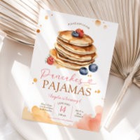 Crêpes de fruits colorés et pyjamas fête anniversa