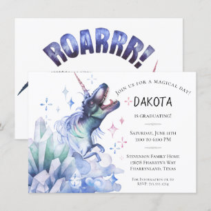 Invitation Cristal Dinocorn Imaginaire de nouveauté