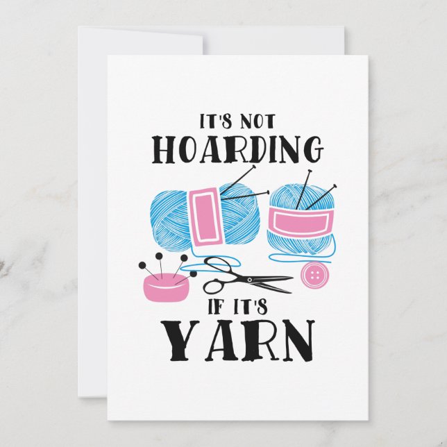 Invitation Crochet Tricot Cadeaux (Devant)