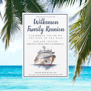 Invitation Croisière de Réunification de Famille / Navire de 