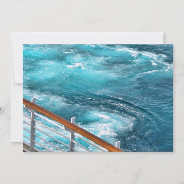 Invitation Croisière des Bahamas - Réveil Turquoise (Devant)