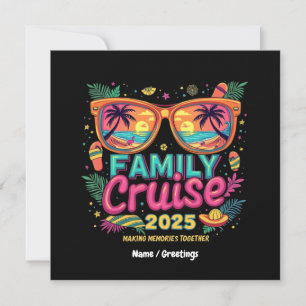 Invitation Croisière en famille 2025 Rassembler les souvenirs