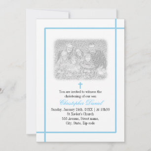 Invitation Croix Bleue
