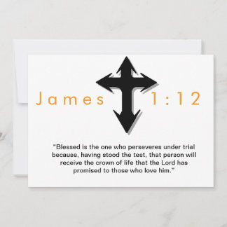 Invitation Croix-chrétienne Bousepée noire