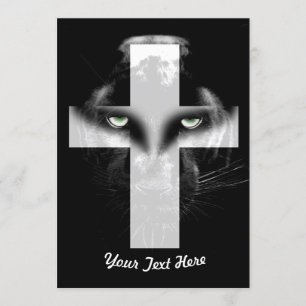 Invitation Croix de la Panthère noire