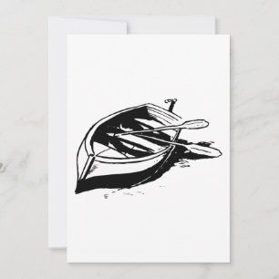 Invitation Croquis de bateau