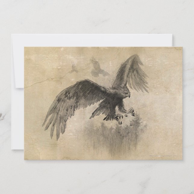 Invitation Croquis Great Eagles (Devant)