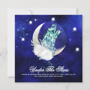 Invitation *~* CRYSTAL MOON STARS Website AR14 RSVP Mariage