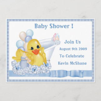 Invitation cuddleCreek® BathtubDucky