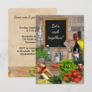 Invitation Cuisinons ensemble !