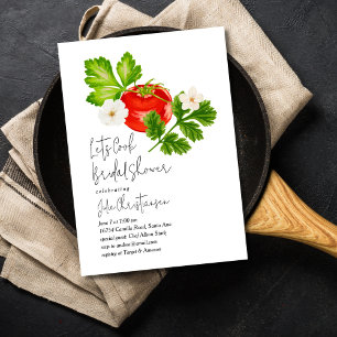 Invitation Cuissons la Fête des mariées