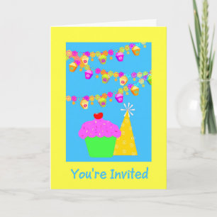 Invitation Cupcake