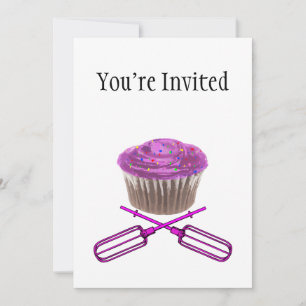 Invitation Cupcake & Crossbeaters