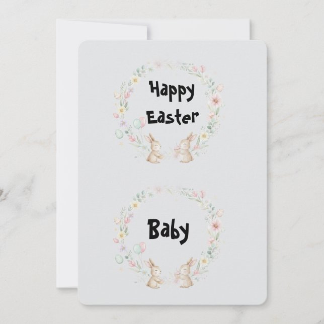 Invitation Custom Flat Photo Greeting Cards (Devant)