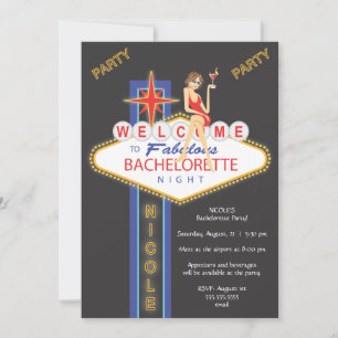 Invitation Custom - NICOLE Girls Night Out