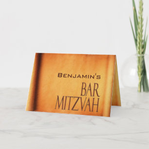 Invitation Customize your own Bar Mitzvah Invite
