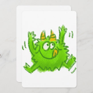 Invitation Cute Animal Drawing