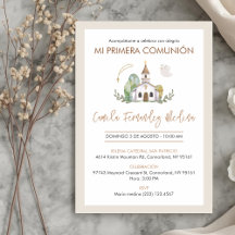 Cute Catholic Church Elegant Girl First Communion