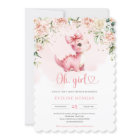 Cute coquette bébé dinosaure C'est une Fille flora