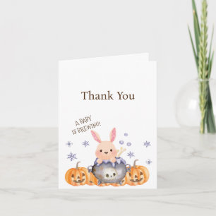 Invitation Cute Halloween Cauldron Baby brasse douche