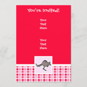 Invitation Cute Kangourou
