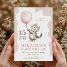 Cute Kitten Premier Anniversaire Bash.