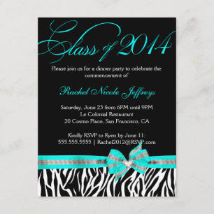 Invitation [CWR Tonya G] obtention du diplôme turquoise