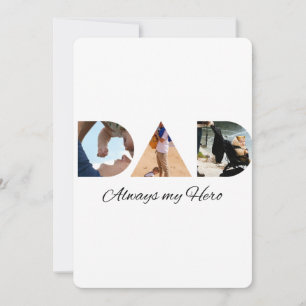 Invitation DAD : Toujours mon héros