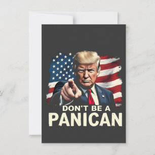 Invitation Dads Home Ne soyez pas un Trump panicain USA