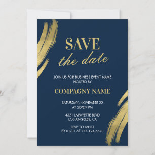 Invitation d'affaires à la fête Enregistrez la dat
