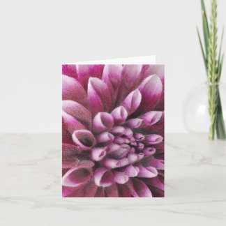 Invitation Dahlia rose